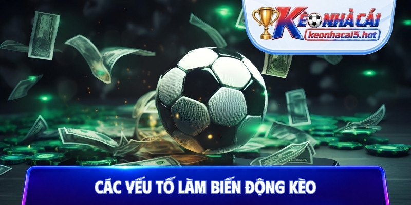 Các yếu tố làm biến động kèo