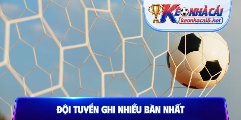 Đội tuyển ghi nhiều bàn nhất