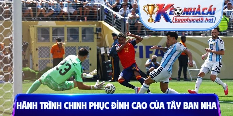 Hành trình chinh phục đỉnh cao của Tây Ban Nha
