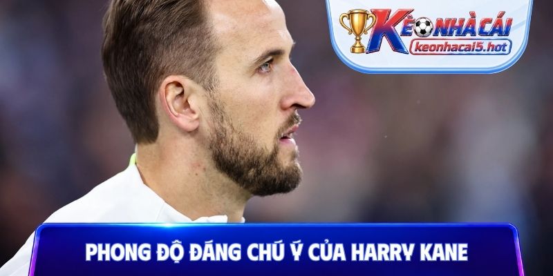 Phong độ đáng chú ý của harry Kane