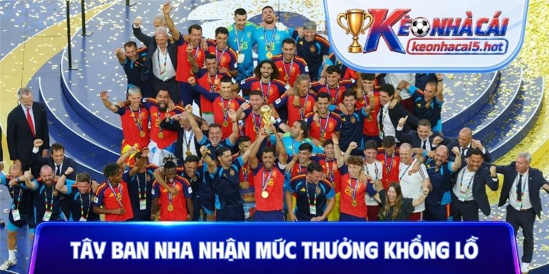 Tây Ban Nha nhận mức thưởng khổng lồ tại WC 2026